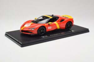 Ferrari SF90 Stradale #50 24 Hours of Le Mans 2024 Bburago 1:18 18-16035 Metāls
