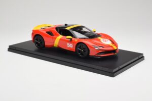 Ferrari SF90 Stradale #50 24 Hours of Le Mans 2024 Bburago 1:18 18-16035 Metāls — attēls 6 no 9