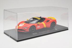 Ferrari SF90 Stradale #50 24 Hours of Le Mans 2024 Bburago 1:18 18-16035 Metāls — attēls 8 no 9