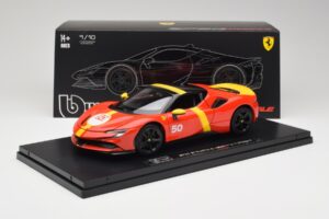 Ferrari SF90 Stradale #50 24 Hours of Le Mans 2024 Bburago 1:18 18-16035 Metāls — attēls 9 no 9