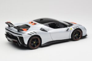 Ferrari SF90 XX Stradale Arctic White Bburago 1:18 18-16020W Metāls — attēls 3 no 8
