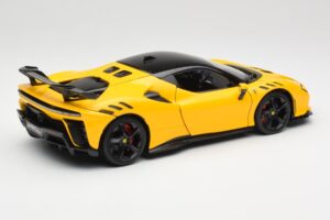 Ferrari SF90 XX Stradale Giallo Modena Bburago 1:18 18-16020Y Metāls — attēls 3 no 8