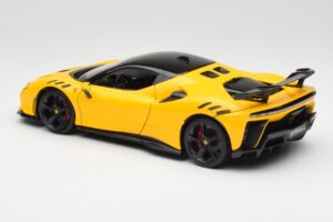 Ferrari SF90 XX Stradale Giallo Modena Bburago 1:18 18-16020Y Metāls — attēls 7 no 8