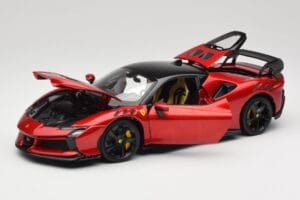 Ferrari SF90 XX Stradale Magma Red Bburago 1:18 18-16020R Metāls — attēls 2 no 8