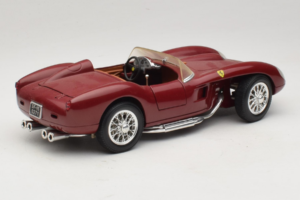 Ferrari Testa Rossa Tumši Sarkans Shell Shell 1:18 40026 Metāls — attēls 3 no 8