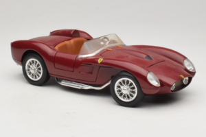 Ferrari Testa Rossa Tumši Sarkans Shell Shell 1:18 40026 Metāls — attēls 6 no 8