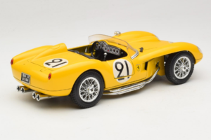 Ferrari 250 Testa Rossa #91 Dzeltens Ierobežots Izdevums Bburago 1:18 3007-Y1 Metāls — attēls 3 no 8