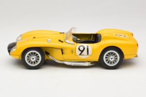 Ferrari 250 Testa Rossa #91 Dzeltens Ierobežots Izdevums Bburago 1:18 3007-Y1 Metāls — attēls 4 no 8