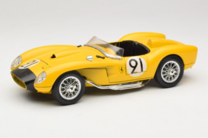 Ferrari 250 Testa Rossa #91 Dzeltens Ierobežots Izdevums Bburago 1:18 3007-Y1 Metāls