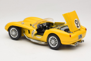 Ferrari 250 Testa Rossa #91 Dzeltens Ierobežots Izdevums Bburago 1:18 3007-Y1 Metāls — attēls 5 no 8