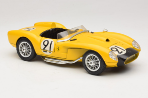 Ferrari 250 Testa Rossa #91 Dzeltens Ierobežots Izdevums Bburago 1:18 3007-Y1 Metāls — attēls 6 no 8