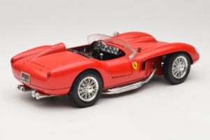 Ferrari 250 Testa Rossa Sarkans Bburago 1:18 3007-P2 Metāls — attēls 3 no 8