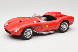 Ferrari 250 Testa Rossa Sarkans Bburago 1:18 3007-P2 Metāls