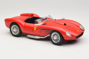 Ferrari 250 Testa Rossa Sarkans Bburago 1:18 3007-P2 Metāls — attēls 6 no 8