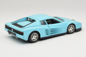 Ferrari Testarossa Borsenmodell 1997 Ierobežots Izdevums Zils Bburago 1:18 B002 Metāls — attēls 3 no 8
