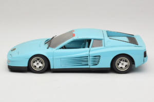 Ferrari Testarossa Borsenmodell 1997 Ierobežots Izdevums Zils Bburago 1:18 B002 Metāls — attēls 4 no 8