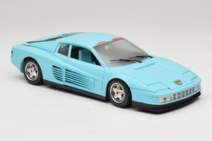 Ferrari Testarossa Borsenmodell 1997 Ierobežots Izdevums Zils Bburago 1:18 B002 Metāls — attēls 6 no 8