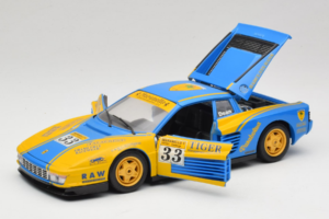 Ferrari Testarossa Bburago 1:18 7019 Metāls — attēls 2 no 8