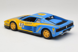 Ferrari Testarossa Bburago 1:18 7019 Metāls — attēls 7 no 8