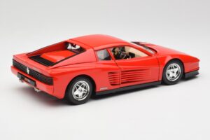 Ferrari Testarossa Sarkans Bburago 1:18 3019 Metāls — attēls 3 no 8