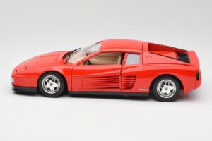 Ferrari Testarossa Sarkans Bburago 1:18 3019 Metāls — attēls 4 no 8