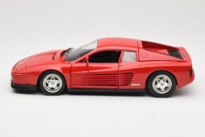 Ferrari Testarossa Sarkans Hot Wheels 1:18 23918 Metāls — attēls 4 no 8
