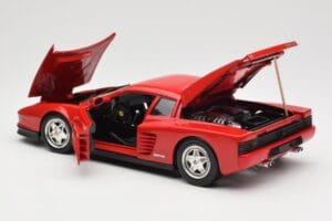 Ferrari Testarossa Sarkans Hot Wheels 1:18 23918 Metāls — attēls 5 no 8