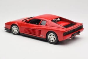 Ferrari Testarossa Sarkans Hot Wheels 1:18 23918 Metāls — attēls 7 no 8
