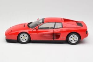 Ferrari Testarossa Sarkans Kyosho 1:18 08422R Metāls — attēls 4 no 8