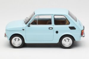 Fiat 126 Gaiši Zils MCG 1:18 MCG18415 Metāls — attēls 3 no 6