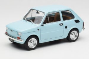 Fiat 126 Gaiši Zils MCG 1:18 MCG18415 Metāls