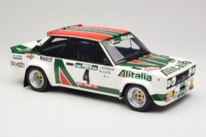 Fiat 131 Abarth #5 M. Alen / I. Kivimaki Rally Portugal 1978 Otto 1:12 G093 Sveķi — attēls 4 no 6