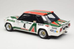 Fiat 131 Abarth #5 M. Alen / I. Kivimaki Rally Portugal 1978 Otto 1:12 G093 Sveķi — attēls 5 no 6