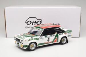 Fiat 131 Abarth #5 M. Alen / I. Kivimaki Rally Portugal 1978 Otto 1:12 G093 Sveķi — attēls 6 no 6