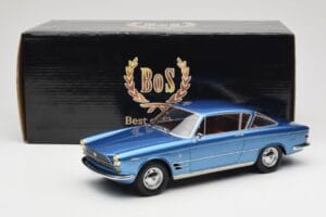 Fiat 2300 S Coupe Zils BoS Models 1:18 BOS161 Sveķi — attēls 6 no 6