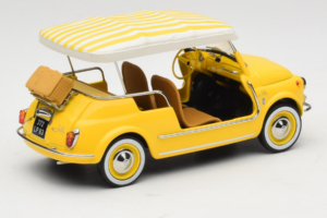 Fiat 500 Jolly Dzeltens Norev 1:18 187790 Metāls — attēls 2 no 6