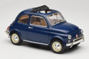 Fiat 500 L Zils Bburago 1:18 3327 Metāls — attēls 6 no 8
