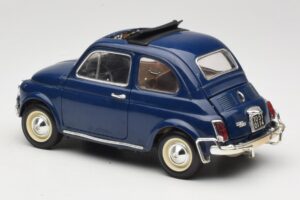 Fiat 500 L Zils Bburago 1:18 3327 Metāls — attēls 7 no 8