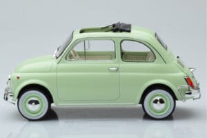 Fiat 500 L Gaiši Zaļš Norev 1:18 187773 Metāls — attēls 3 no 6