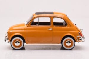 Fiat 500 L Pasitano Dzeltens Norev 1:18 187775 Metāls — attēls 3 no 6