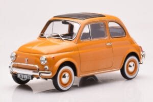 Fiat 500 L Pasitano Dzeltens Norev 1:18 187775 Metāls