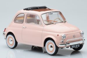 Fiat 500 L Rozā Special Birth Pack Norev 1:18 187774 Metāls — attēls 4 no 6