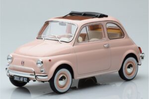Fiat 500 L Rozā Special Birth Pack Norev 1:18 187774 Metāls