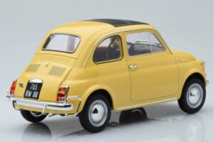 Fiat 500 L Tahiti Dzeltens Norev 1:18 187772 Metāls — attēls 2 no 6