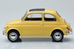 Fiat 500 L Tahiti Dzeltens Norev 1:18 187772 Metāls — attēls 3 no 6