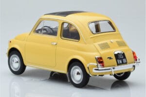 Fiat 500 L Tahiti Dzeltens Norev 1:18 187772 Metāls — attēls 5 no 6
