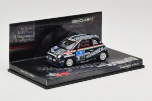 Fiat 500 #168 Engstler Motorsport Freke / Friberg / Naumann 24 Hours Nurburgring 2008 Minichamps 1:43 437081268 Metāls — attēls 2 no 4