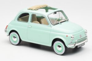 Fiat 500L Pasteļ Zils Norev 1:18 187777 Metāls — attēls 4 no 6