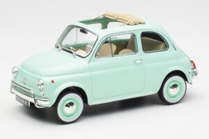 Fiat 500L Pasteļ Zils Norev 1:18 187777 Metāls
