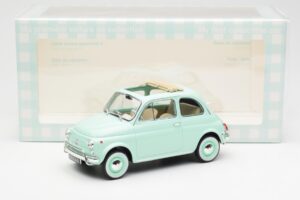 Fiat 500L Pasteļ Zils Norev 1:18 187777 Metāls — attēls 6 no 6